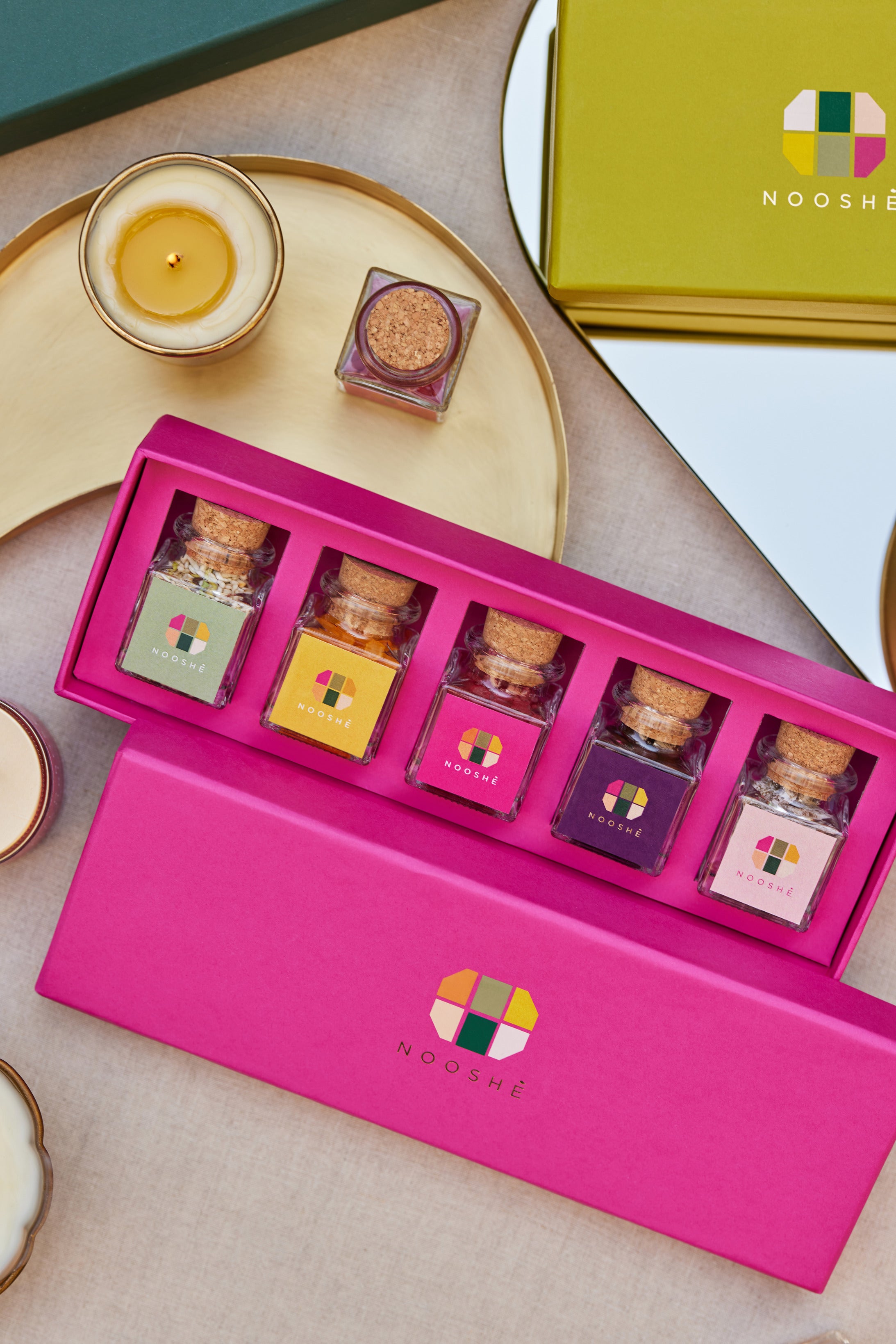 Rani Gift Box ๐ธ๐ป (Set of 5 cube jars)